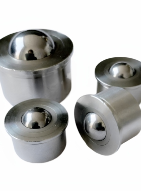 BCHF钢珠滚轮QDA21 法兰安装型-D27-D30-D39-D48万向球滚珠牛眼轮