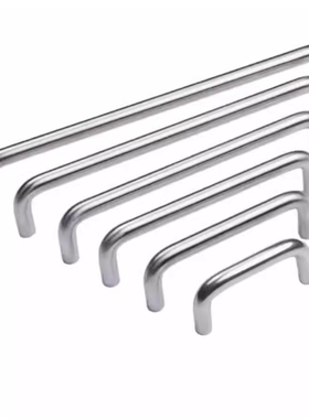 U型把手 圆形不锈钢拉手 UWAF8/10-80/100/110/120-27/40