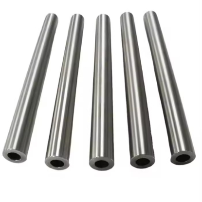 45号钢空心光轴镀铬棒加工硬轴16 20 25 30外径公差0到负三丝光杆