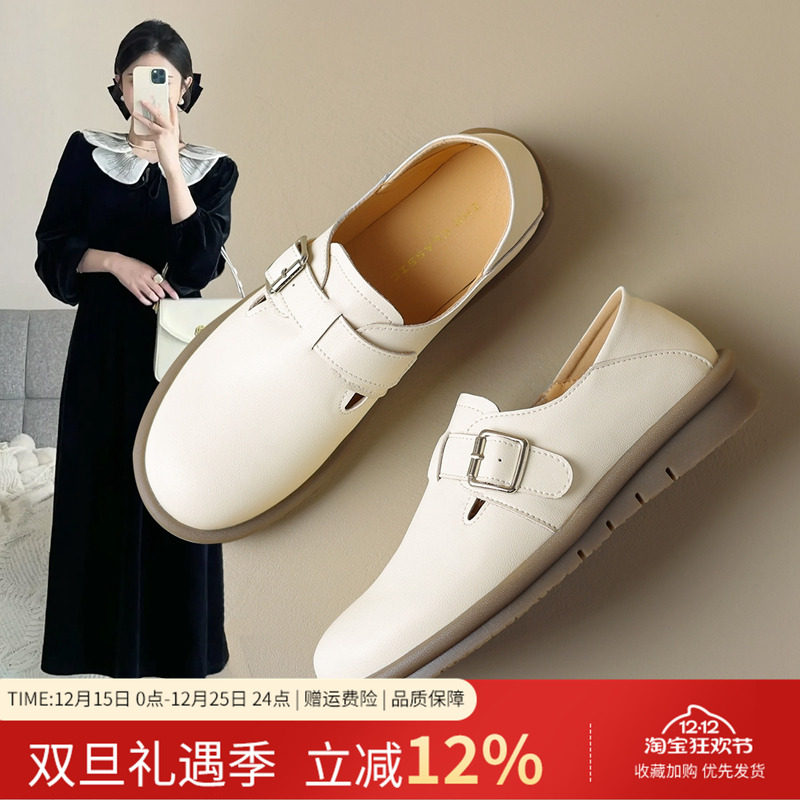 复古雪地靴加绒勃肯鞋女全包棉鞋