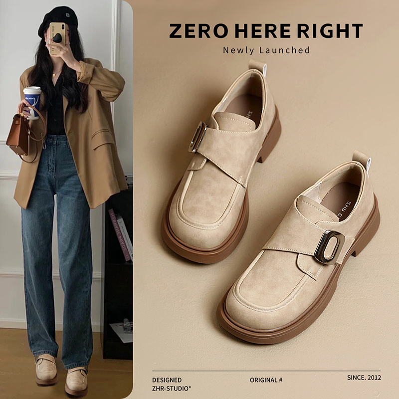 ZHR通勤鞋休闲鞋一脚蹬