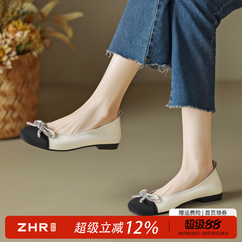 ZHR单鞋女2025年夏季新款