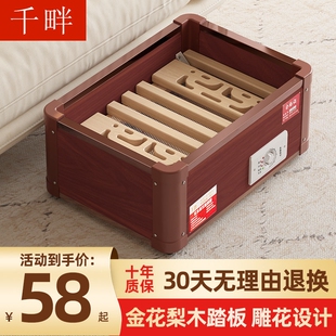千畔实木取暖器烤火箱家用电火桶脚炉烤火炉电暖箱烘脚神器客厅暖