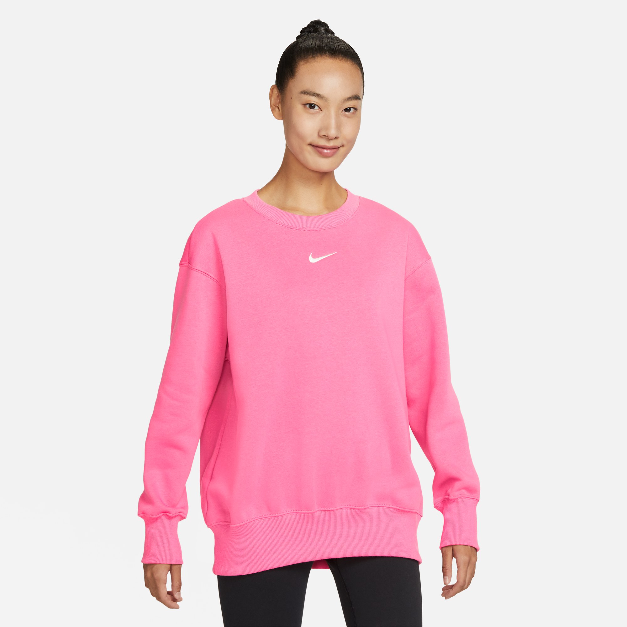 NIKE耐克圆领加绒卫衣女