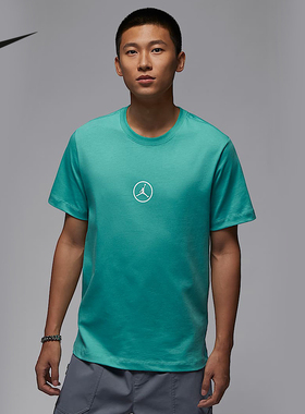 Jordan耐克男子秋T恤FLIGHT ESSENTIALS短袖针织衫HJ2339-392