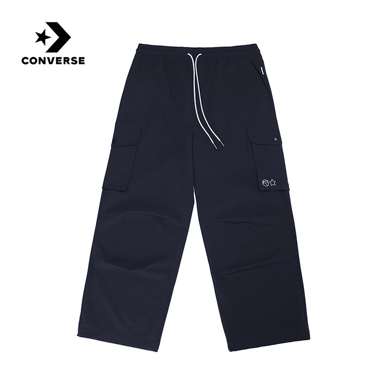 Converse匡威秋新款男女梭织长裤大口袋降落伞裤运动裤UCH891-695,运动服/休闲服装,运动长裤,淘宝优惠券,粉丝福利购,淘宝优惠卷