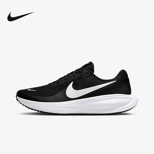Nike耐克男鞋REVOLUTION 8网面透气运动鞋黑白色跑步鞋HJ9198-003