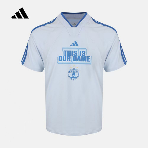 adidas阿迪达斯2026夏季新品男大童运动休闲舒适短袖上衣 KG7829