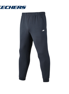 SKECHERS|（新款）2024春男针织长裤 P322M035-0167