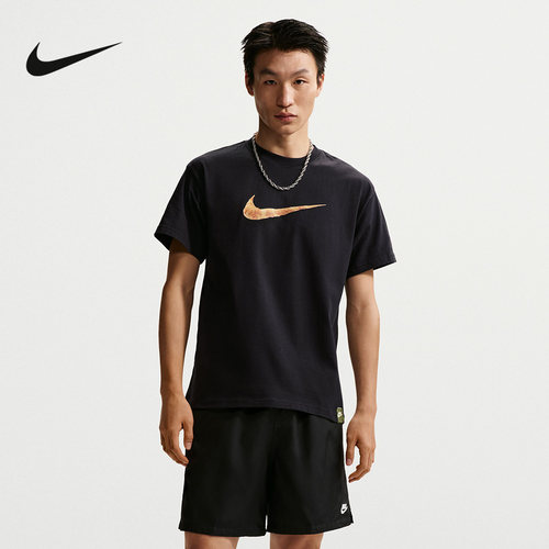 Nike耐克Sportswear男子T恤夏季新款运动休闲宽松短袖 FZ7955-010