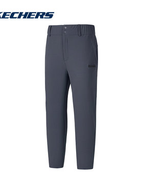 Skechers斯凯奇秋季新款户外休闲舒适女子梭织长裤 P325W021/0403