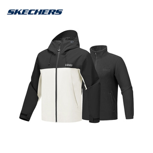 SKECHERS|(新品)2025冬男梭织外套 P425M136-0074