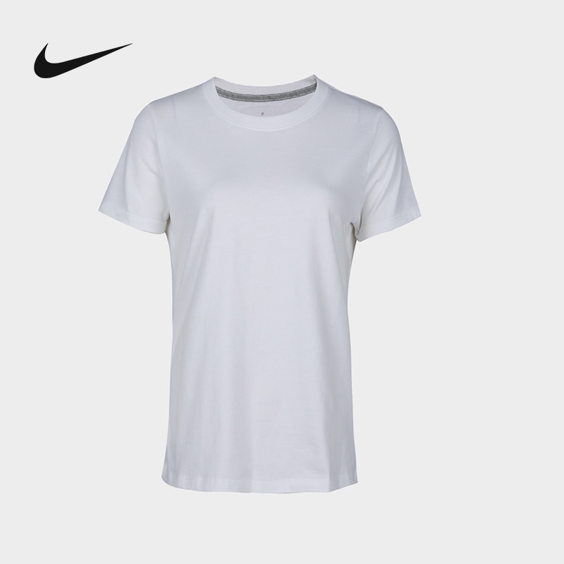 NIKE耐克女装新款运动服休闲圆领短袖上衣T恤CD2610-100