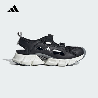 adidas阿迪达斯夏季男大童CLIMACOOL清风系列休闲透气凉鞋 KJ3549