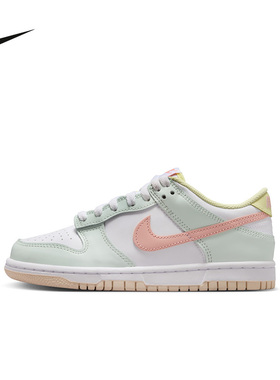 Nike耐克女鞋大童鞋DUNK休闲运动鞋低帮轻便百搭滑板鞋IV2861-181