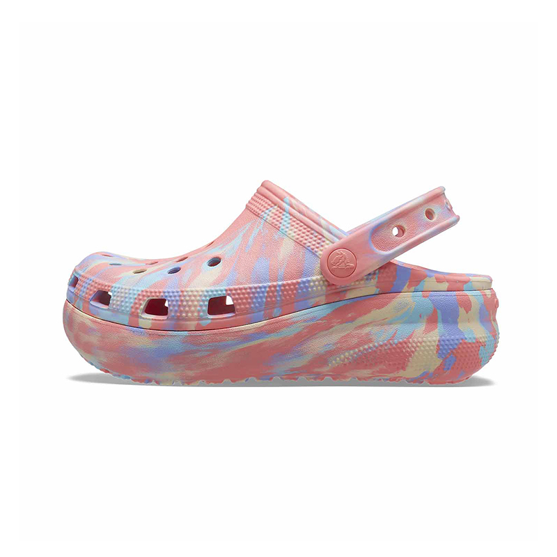 CROCS(卡骆驰)儿童经典萌萌石花纹小Clog K洞洞鞋CR207837-6VU