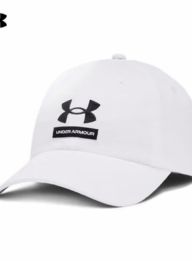 安德玛UA Branded男子舒适训练运动帽遮阳帽棒球帽可调节1369783