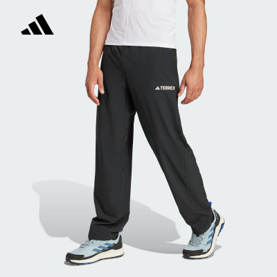 adidas阿迪达斯户外登山运动裤夏男TERREX梭织休闲长裤JF3709