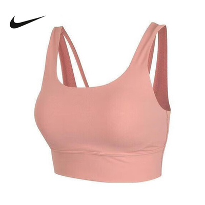 耐克女年秋季新款女子中强度支撑衬垫速干运动内衣DO6620-685