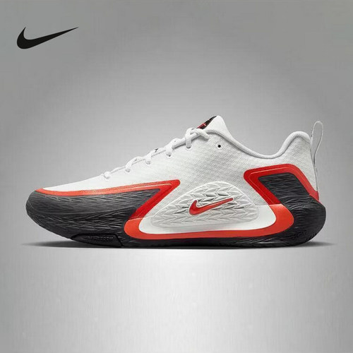 Nike耐克男鞋运动鞋白黑红新品S.T.GLOW场上实战篮球鞋II2284-103