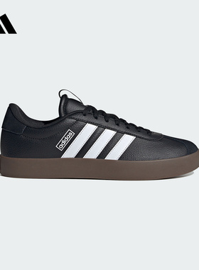 Adidas阿迪达斯男鞋新款黑色百搭耐磨T头鞋运动休闲鞋板鞋ID6286