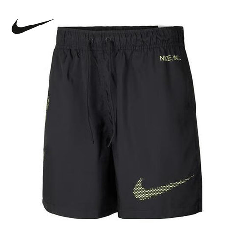 NIKE耐克短裤男夏季印花训练裤跑步速干透气梭织运动裤IH4255-060