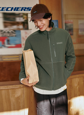 SKECHERS(斯凯奇)|（新品）2024冬男针织外套 L424M039-031F