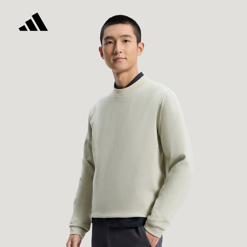 adidas阿迪达斯男武宗系列透湿保暖运动休闲圆领卫衣套头衫KG0803