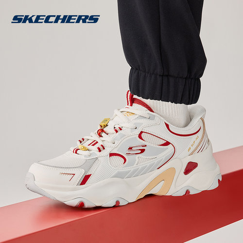 SKECHERS(斯凯奇)|（新品）2026春男休闲鞋 802030-WRD