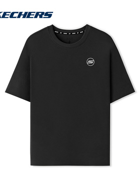 SKECHERS|（新款）2025秋男短袖衫 P225M151-0018