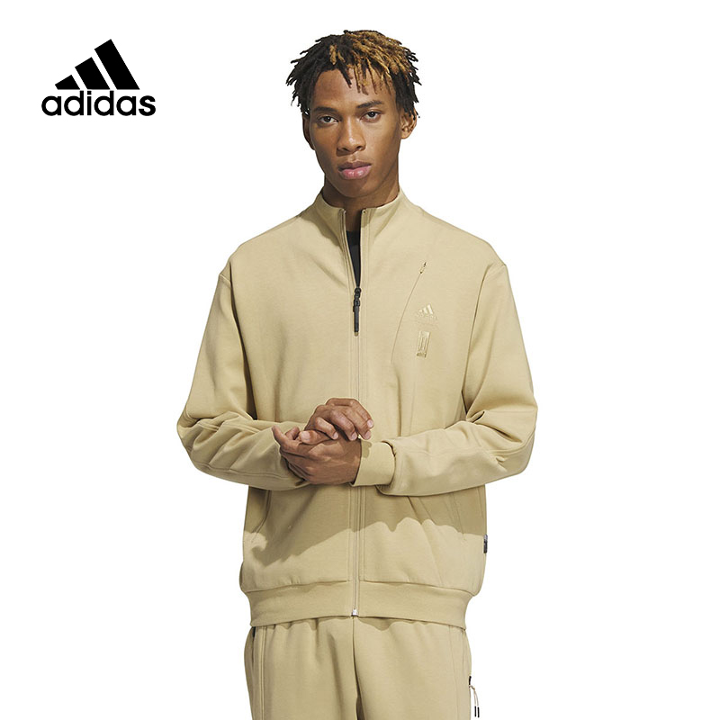 adidas阿迪达斯2023秋季新款男子武极运动训练休闲夹克外套IP4918