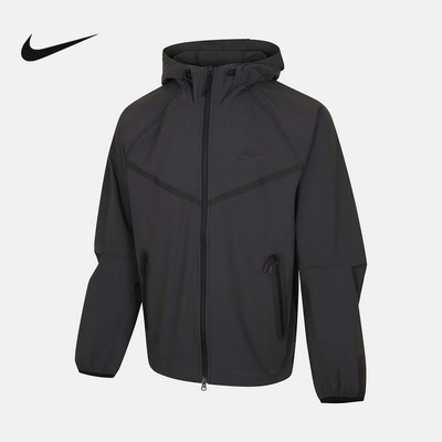 NIKE耐克男子夹克Dri-FIT夏速干梭织全长拉链开襟外套 IU7635-060