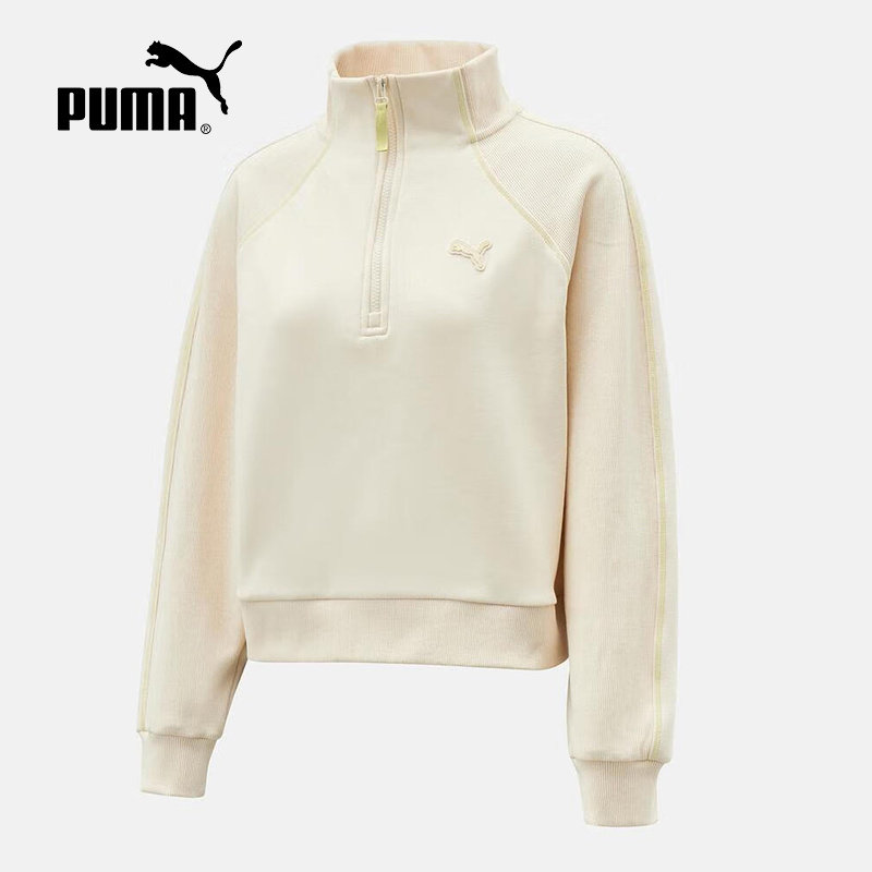 彪马|（新款）2025冬女针织卫衣 635727-87,运动服/休闲服装,运动卫衣/套头衫,淘宝优惠券,粉丝福利购,淘宝优惠卷