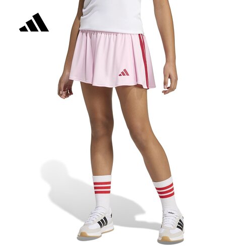 adidas阿迪达斯半身裙2026夏季裙裤女大童透气舒适运动短裙KD6025