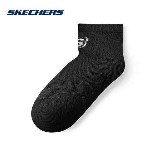 Skechers斯凯奇2026夏季男士舒适休闲运动时尚浅口袜子 L225M179