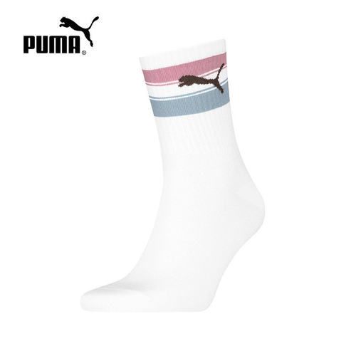PUMA彪马秋季新款男女袜子跑步健身篮球运动休闲中筒袜952088-01