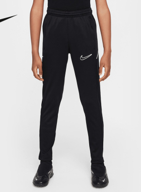 NIKE耐克夏季大童长裤速干Dri-FIT运动裤透气足球长裤HJ3720-010