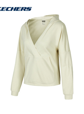 SKECHERS|（新款）2024冬女连帽卫衣 P324W048-0544