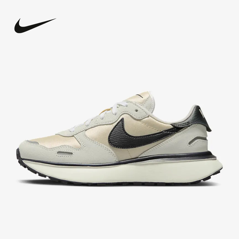 NIKE耐克女鞋PHOENIX WAFFLE复古缓震休闲运动鞋跑步鞋FD2196-100