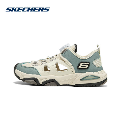 Skechers斯凯奇26新款夏季男童旋转钮休闲舒适包头凉鞋405320L