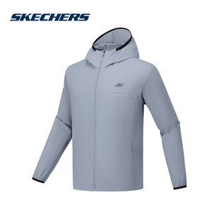 SKECHERS|（新款）2025秋男梭织外套 P325M049-02N6