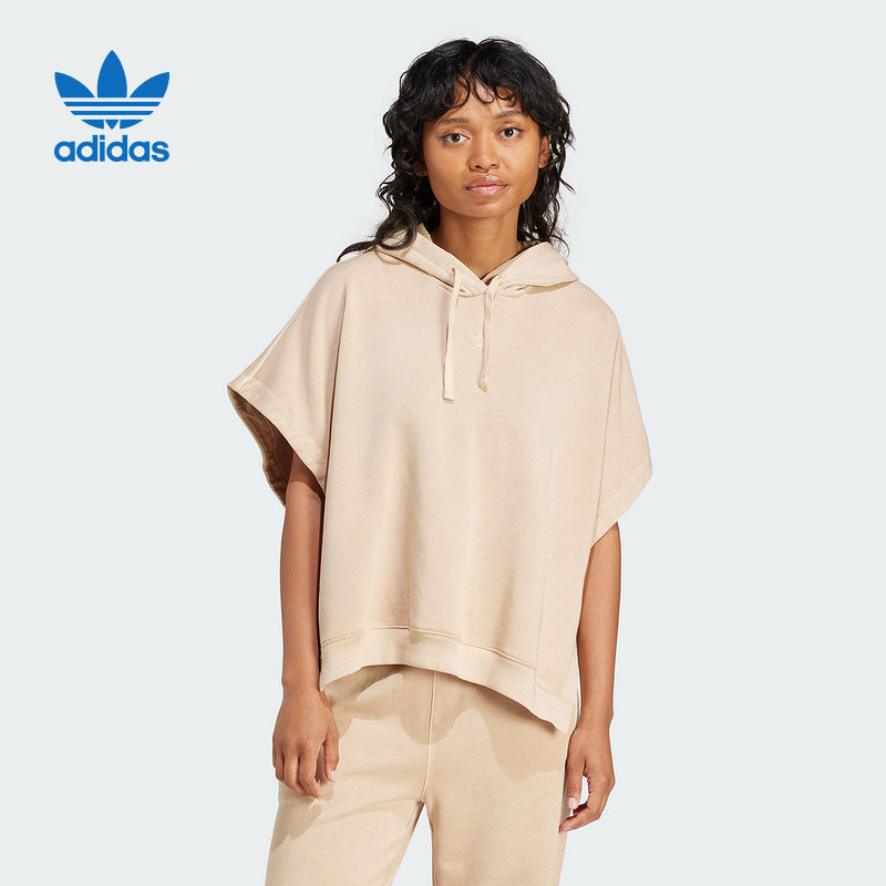 adidas阿迪达斯官方运动2024春女连帽卫衣 IR6009图片