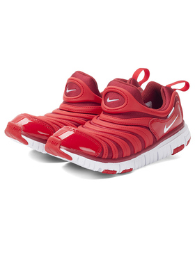 Nike耐克小童鞋轻便运动休闲鞋大红色新年款毛毛虫鞋343738-621