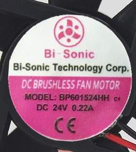 百瑞 BP601524HH 0.22A 6015 DC24V 0.22A 6CM 变频器风扇