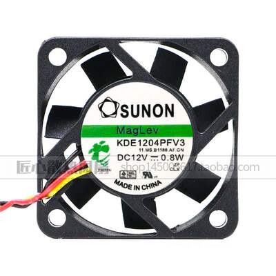 KDE1204PFV3 建准 4010 12V 0.8W 4CM厘米 静音CPU南北桥电源风扇