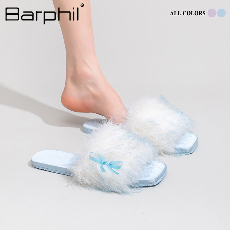 Barphil拖鞋女2025新款春秋室内家居舒适仙女风绝美外穿轻奢气质