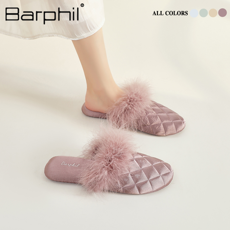 冬季棉拖鞋BARPHIL静音