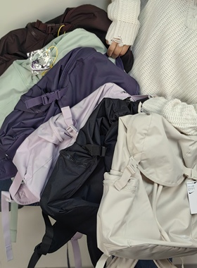 Nike耐克新款多色大容量运动复古抽绳后背BA6150双肩背包双肩书包