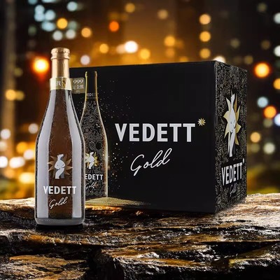 比利时原瓶进口VEDETT白熊白啤酒超金啤酒精酿白啤酒750ml整箱装