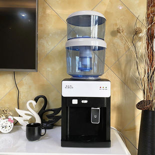 冷热家用自来水净水器直饮带桶净化一体机净OLOE 饮水机过滤桶立式